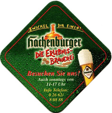 hachenburg ww-rp hachen pils raute 4b (185-die erlebnis brauerei) 